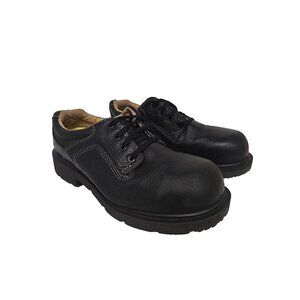 DAKOTA Men's Aluminum Toe Composite Plate Oxford Safety Shoes 1119QC Black 11W